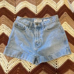 American Apparel high waist shorts